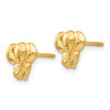 Lex & Lu 14k Yellow Gold Elephant Earrings - 2 - Lex & Lu