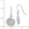 Lex & Lu Sterling Silver Shell Earrings - 4 - Lex & Lu