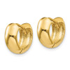 Lex & Lu 14k Yellow Gold Hinged Hoop Earrings LAL83103 - 2 - Lex & Lu