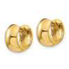 Lex & Lu 14k Yellow Gold Hinged Hoop Earrings LAL83104 - 2 - Lex & Lu