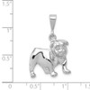 Lex & Lu 14k White Gold Bulldog Pendant - 4 - Lex & Lu