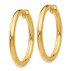 Lex & Lu 14k Yellow Gold Non-Pierced Hoop Earrings LAL83520 - 2 - Lex & Lu