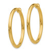 Lex & Lu 14k Yellow Gold Non-Pierced Hoop Earrings LAL83521 - 2 - Lex & Lu