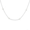 Lex & Lu Sterling Silver (4-5mm) FWC Pearl Necklace 18'' - 2 - Lex & Lu