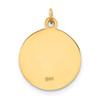 Lex & Lu 14k Yellow Gold Caridad Del Cobre Medal Pendant - 4 - Lex & Lu