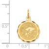 Lex & Lu 14k Yellow Gold Graduation Day Charm LAL83557 - 3 - Lex & Lu