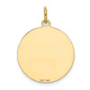 Lex & Lu 14k Yellow Gold Labrador Retriever Disc Charm - 4 - Lex & Lu