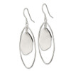 Lex & Lu Sterling Silver Dangle Circle Earrings - 2 - Lex & Lu
