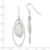 Lex & Lu Sterling Silver Dangle Circle Earrings - 4 - Lex & Lu