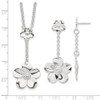 Lex & Lu Sterling Silver Necklace and Earrings Set - 3 - Lex & Lu