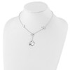 Lex & Lu Sterling Silver Necklace and Earrings Set - 5 - Lex & Lu