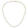 Lex & Lu 14k Yellow Gold 4-5mm FWC Pearl 14'' Necklace 5'' Bracelet Earrings Set - 6 - Lex & Lu