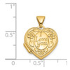 Lex & Lu 14k Yellow Gold I Love You Heart Locket - 5 - Lex & Lu