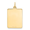 Lex & Lu 14k Yellow Gold Medical Jewelry Pendant LAL87398 - 4 - Lex & Lu