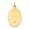 Lex & Lu 14k Yellow Gold & Satin Our Lady of Guadalupe Medal Pendant LAL89024 - 4 - Lex & Lu