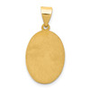 Lex & Lu 14k Yellow Gold & Satin St. Jude Thaddeus Medal Pendant LAL89128 - 4 - Lex & Lu