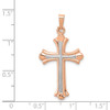 Lex & Lu 14k Rose Gold w/Cross Pendant - 3 - Lex & Lu