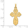 Lex & Lu 14k Yellow Gold Eastern Orthodox Cross Pendant LAL89498 - 3 - Lex & Lu