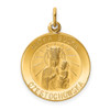 Lex & Lu 14k Yellow Gold Matka Boska Medal Charm LAL89548 - Lex & Lu