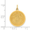 Lex & Lu 14k Yellow Gold Saint Jude Thaddeus Charm - 3 - Lex & Lu