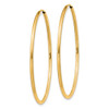 Lex & Lu 14k Yellow Gold 1.5mm Polished Round Endless Hoop Earrings LAL90359 - 2 - Lex & Lu