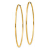 Lex & Lu 14k Yellow Gold 1.5mm Polished Round Endless Hoop Earrings LAL90361 - 2 - Lex & Lu