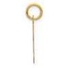 Lex & Lu 14k Yellow Gold Initial K Charm LAL91283 - 2 - Lex & Lu
