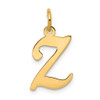 Lex & Lu 14k Yellow Gold Initial Z Charm - Lex & Lu