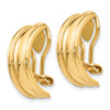 Lex & Lu 14k Yellow Gold Fancy Non-pierced Earrings - 2 - Lex & Lu