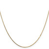 Lex & Lu 14k Yellow Gold Box Chain Necklace w/Lobster LAL91922- 3 - Lex & Lu