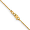 Lex & Lu 14k Yellow Gold Flat Cable Chain Necklace LAL92034- 4 - Lex & Lu