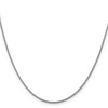 Lex & Lu 14k White Gold 1.5mm Wheat Chain Necklace- 3 - Lex & Lu