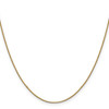 Lex & Lu 14k Yellow Gold Box Chain Necklace Chain Necklace LAL92040- 3 - Lex & Lu