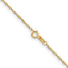 Lex & Lu 14k Yellow Gold Light Singapore Chain Necklace LAL92044- 4 - Lex & Lu