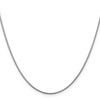 Lex & Lu 14k White Gold Snake Chain Necklace LAL92051- 3 - Lex & Lu