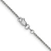 Lex & Lu 14k White Gold Round Cable Chain Necklace LAL92052- 4 - Lex & Lu