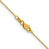 Lex & Lu 14k Yellow Gold Round Cable Chain Necklace LAL92077- 4 - Lex & Lu
