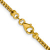 Lex & Lu 14k Yellow Gold Franco Chain Necklace LAL92212- 4 - Lex & Lu