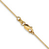 Lex & Lu 14k Yellow Gold D/C Octagonal Snake Chain Necklace LAL92213- 4 - Lex & Lu