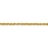 Lex & Lu 10k Yellow Gold 3.0mm D/C Lt Weight Rope Chain Necklace or Bracelet- 3 - Lex & Lu