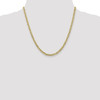 Lex & Lu 10k Yellow Gold 3.75mm Concave Anchor Chain Necklace or Bracelet- 2 - Lex & Lu