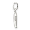 Lex & Lu Sterling Silver White Enameled Awareness Charm - 2 - Lex & Lu