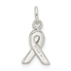Lex & Lu Sterling Silver White Enameled Awareness Charm - 4 - Lex & Lu