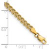 Lex & Lu 14k Yellow Gold 2.5mm Double Strand Rope Bracelet- 3 - Lex & Lu