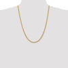 Lex & Lu 14k Yellow Gold 4mm D/C Rope Chain Necklace or Bracelet w/Lobster Clasp- 2 - Lex & Lu