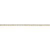 Lex & Lu 10k Yellow Gold 1.10mm Singapore Chain Necklace or Bracelet- 3 - Lex & Lu