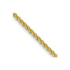 Lex & Lu 10k Yellow Gold YG 1mm Spiga Chain Necklace or Bracelet - Lex & Lu