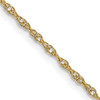 Lex & Lu 14k Yellow Gold 1.15mm Cable Chain Necklace Rope Chain Necklace - Lex & Lu