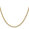 Lex & Lu 14k Yellow Gold 2.40mm Anchor Chain Necklace or Bracelet- 3 - Lex & Lu