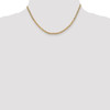 Lex & Lu 14k Yellow Gold 3.20mm Anchor Chain Necklace or Bracelet- 2 - Lex & Lu